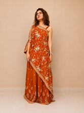 Kiran Raj Rust Garara Set