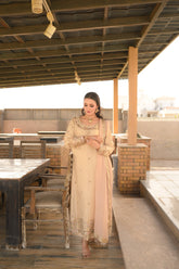 Beige Rawsilk Outfit