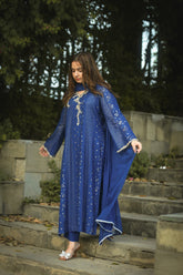 Blue Chiffon-Formals