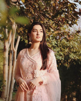 Pink Cotton Chicken Pashwaz