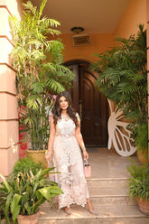 Soft Pink Net Outfit