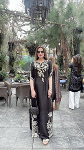 Black kaftan