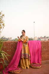 MUSTARD YELLOW ANGARKHA