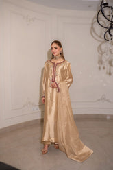 Ivory pure tissue silk