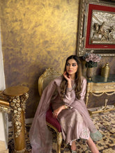 Lavender pure tissue silk