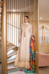 Sheesh Mahal White Shisha Work Luxury Formal – Wardrobe Essentials