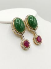zarq green jade and zircon