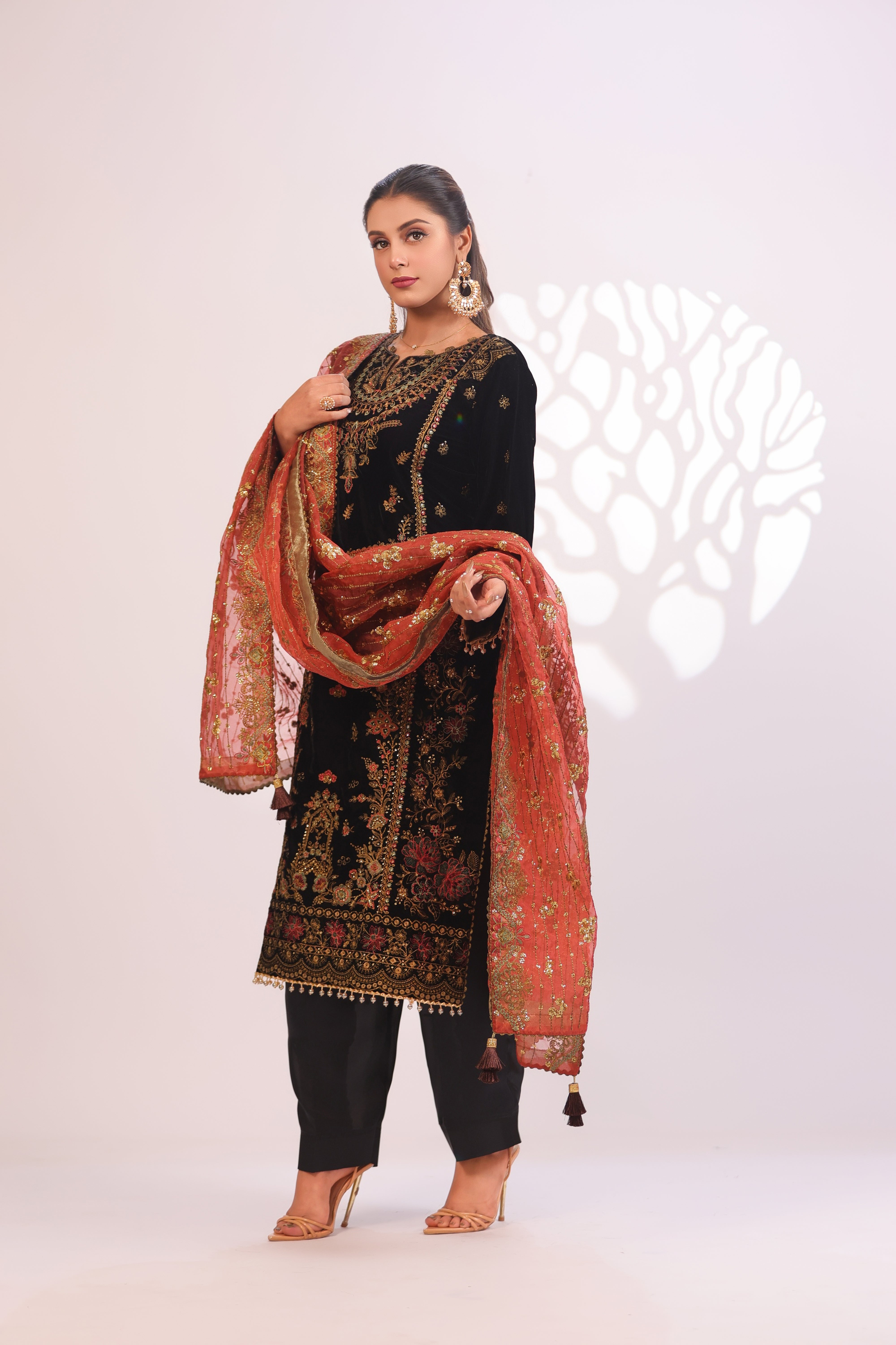 Black Valvet & Burnt Orange Article