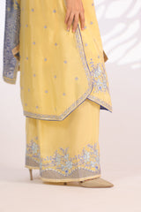 Corn Yellow Silk - Embroidered