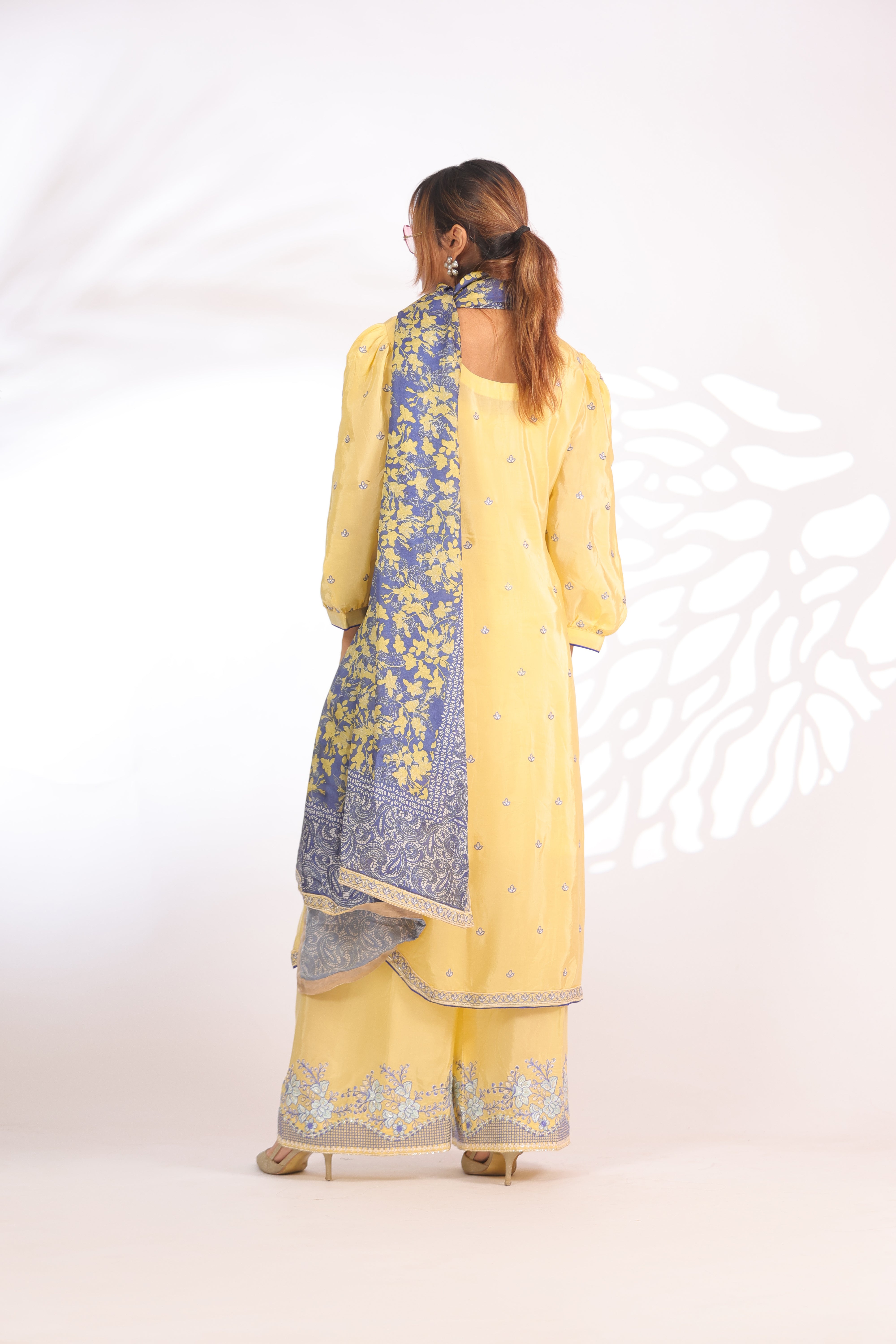 Corn Yellow Silk - Embroidered