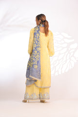 Corn Yellow Silk - Embroidered