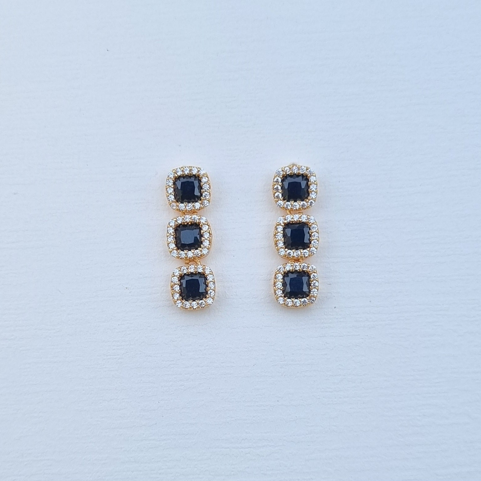 Imperial Cascade Drop Earrings [A]E582 (B)