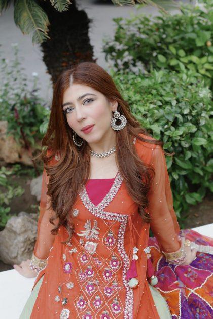 Angrakha Shirt with Lehenga
