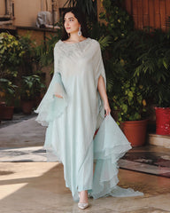 Aqua drape