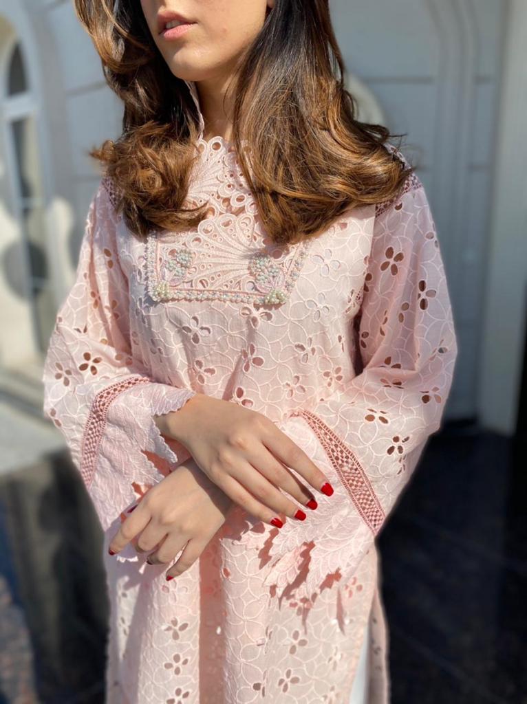 Blush pink tunic