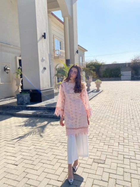 Blush pink tunic