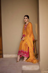 Burnt Orange and Shocking Pink 3 pcs