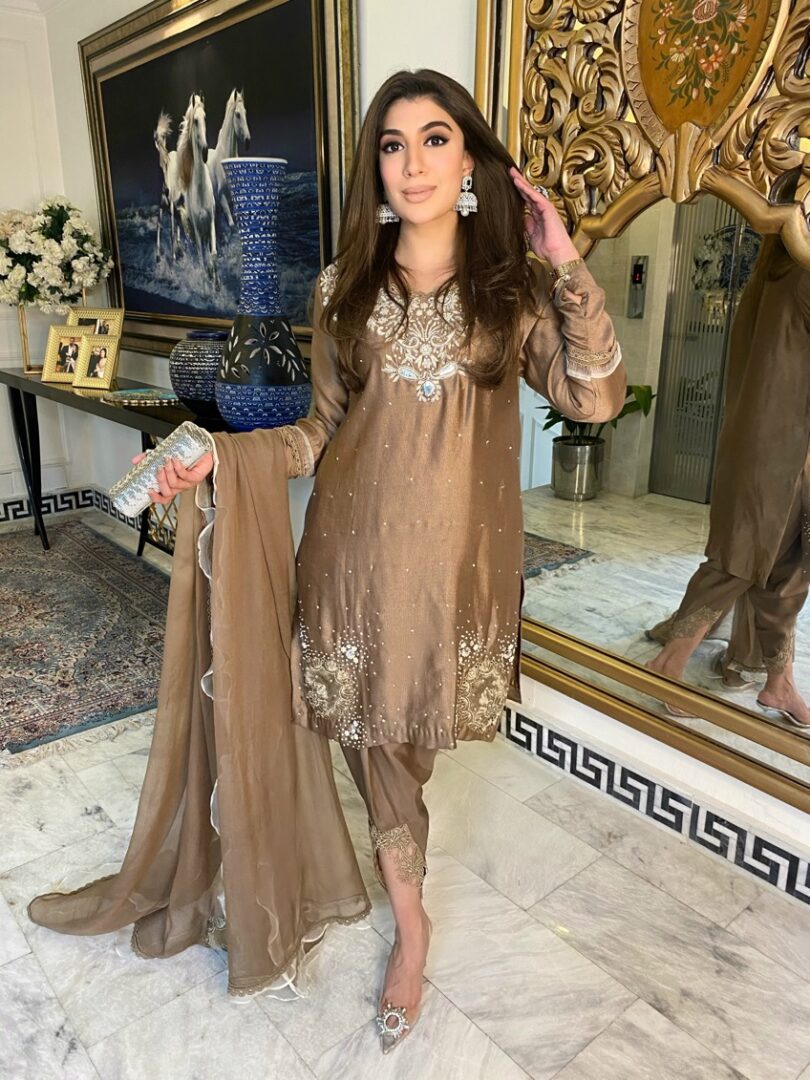 Chocolate brown shirt