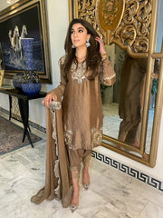 Chocolate brown shirt