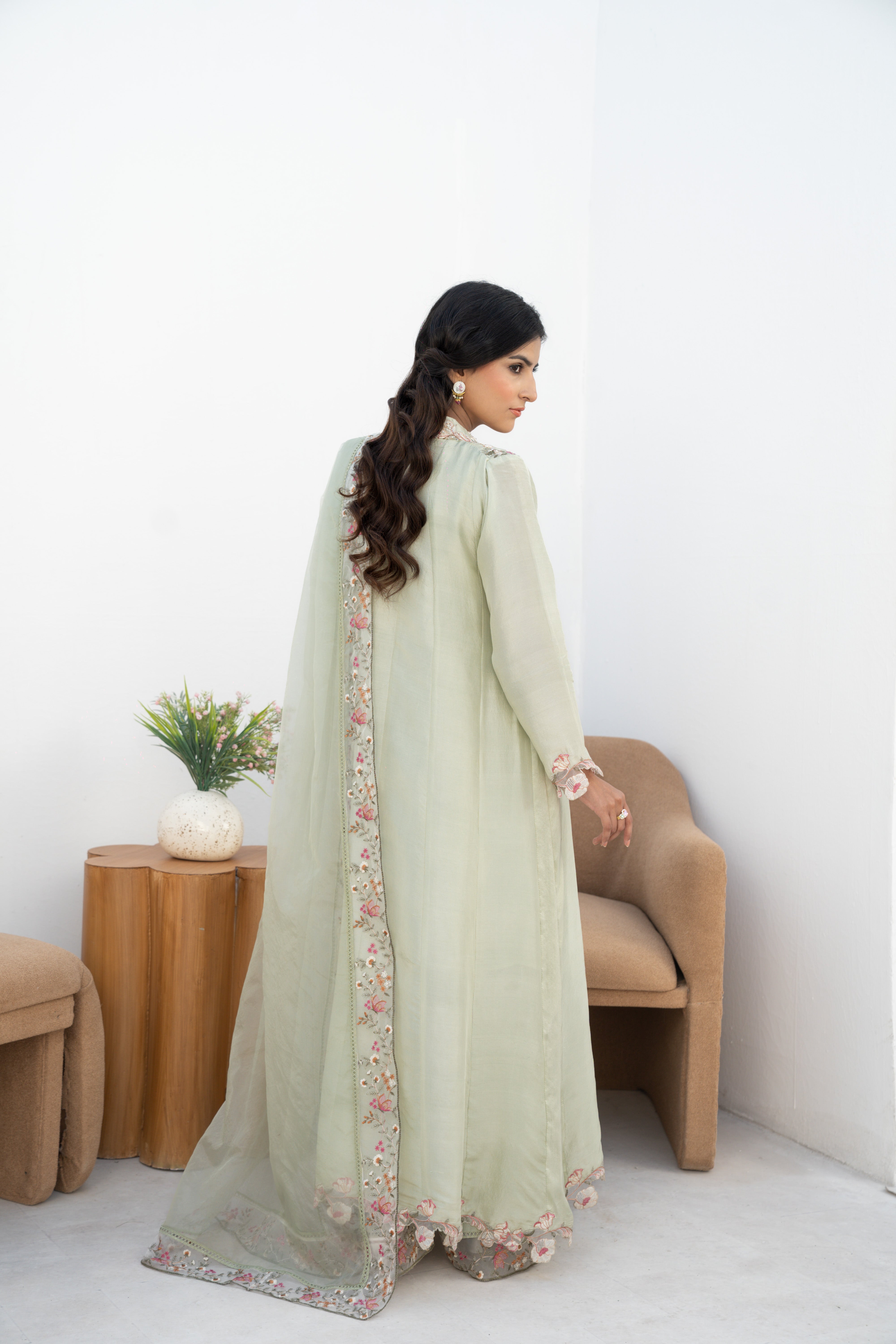 Mint green pashwas