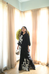 Black & White 3D Kaftan