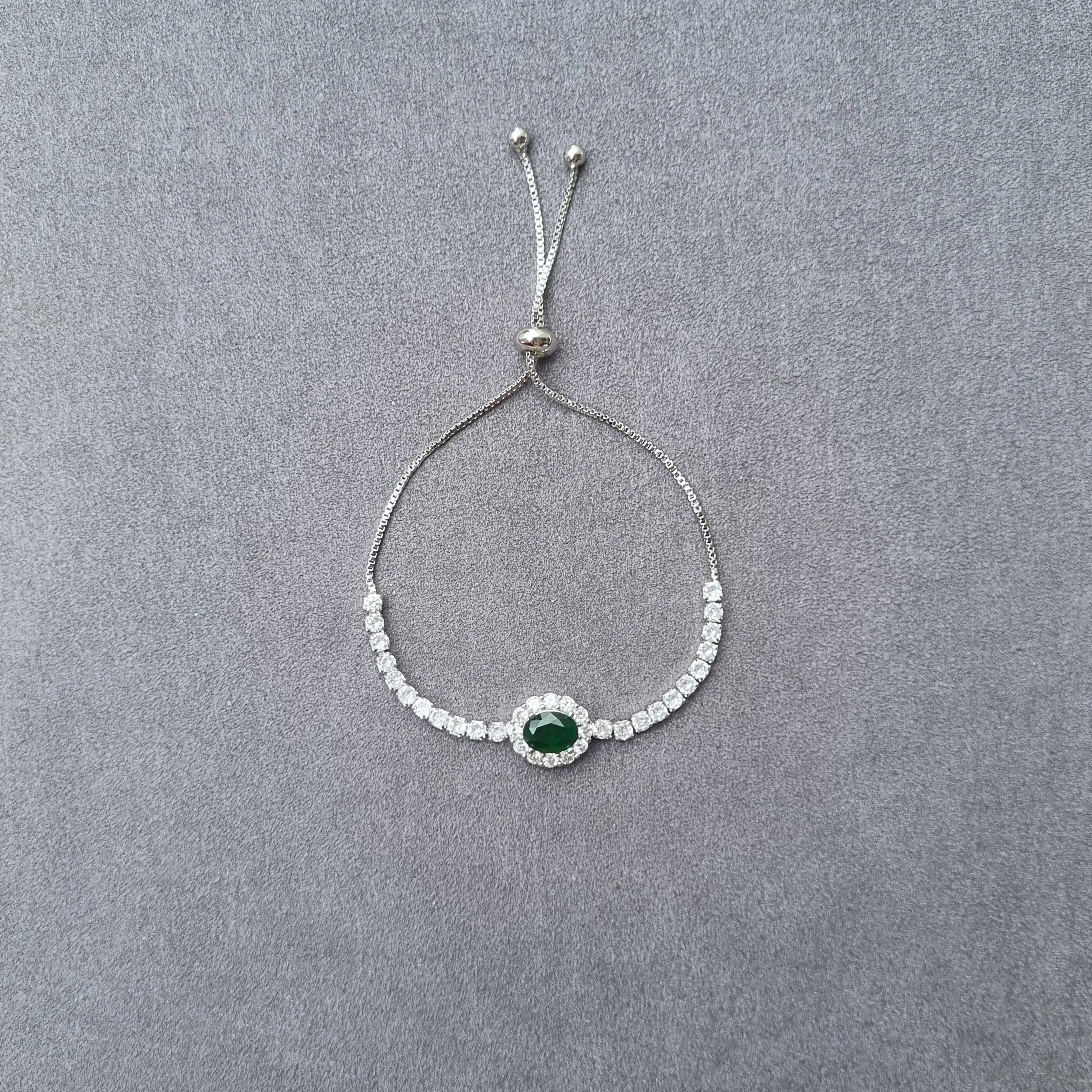 Emerald Elegance Bracelet [H]B101