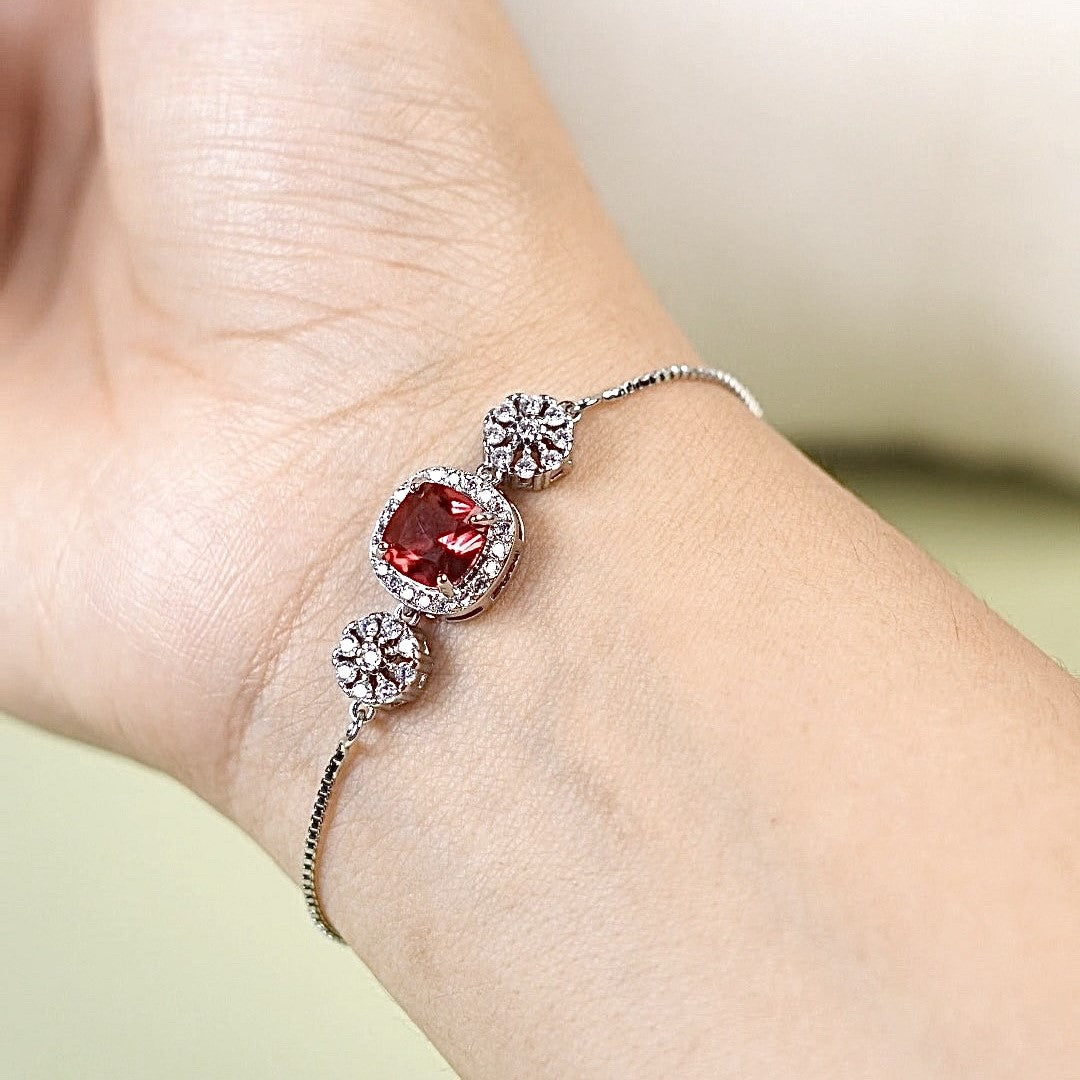 Gemstone Cascade Bracelet [H]B102