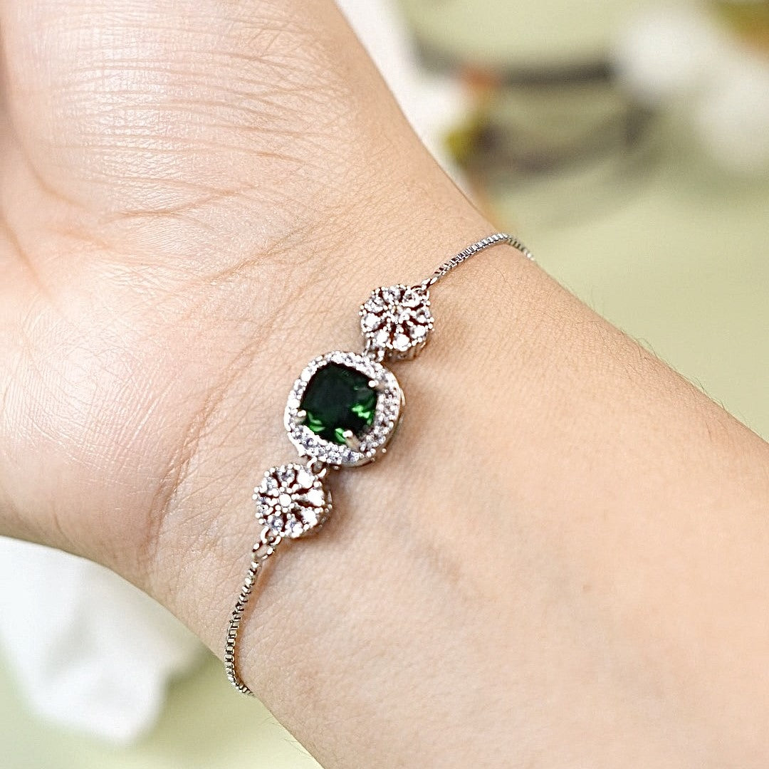 Gemstone Cascade Bracelet [H]B104