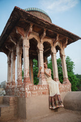 Ivory Sharara Set
