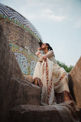 Ivory Shirt and Sharara