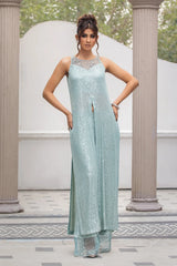 BLUE OUTFIT : SLEEVES AVAILABLE