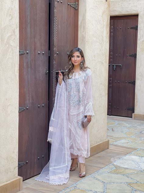 Pink Cotton net