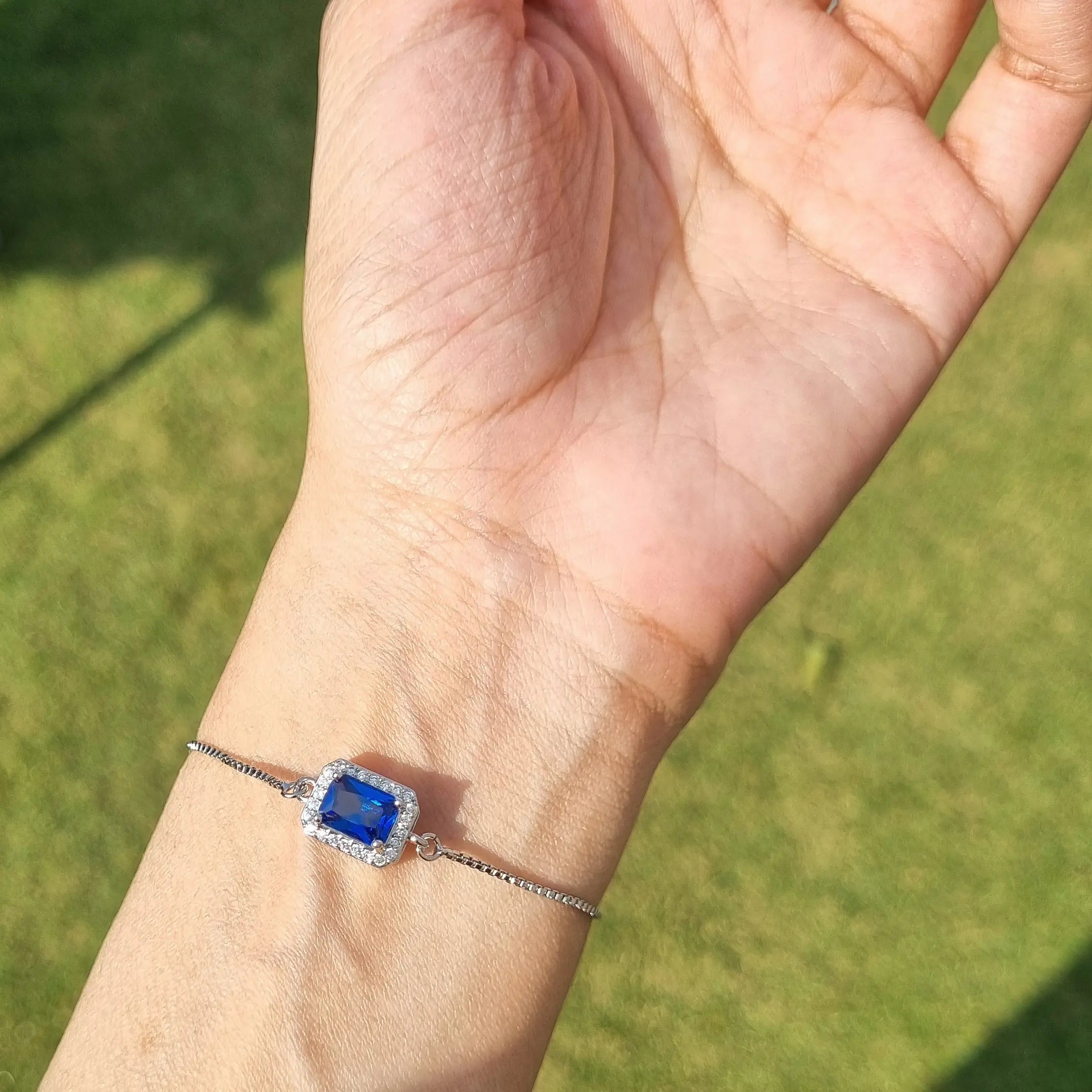 Crystal Aura Wristlet Bracelet [S]B116