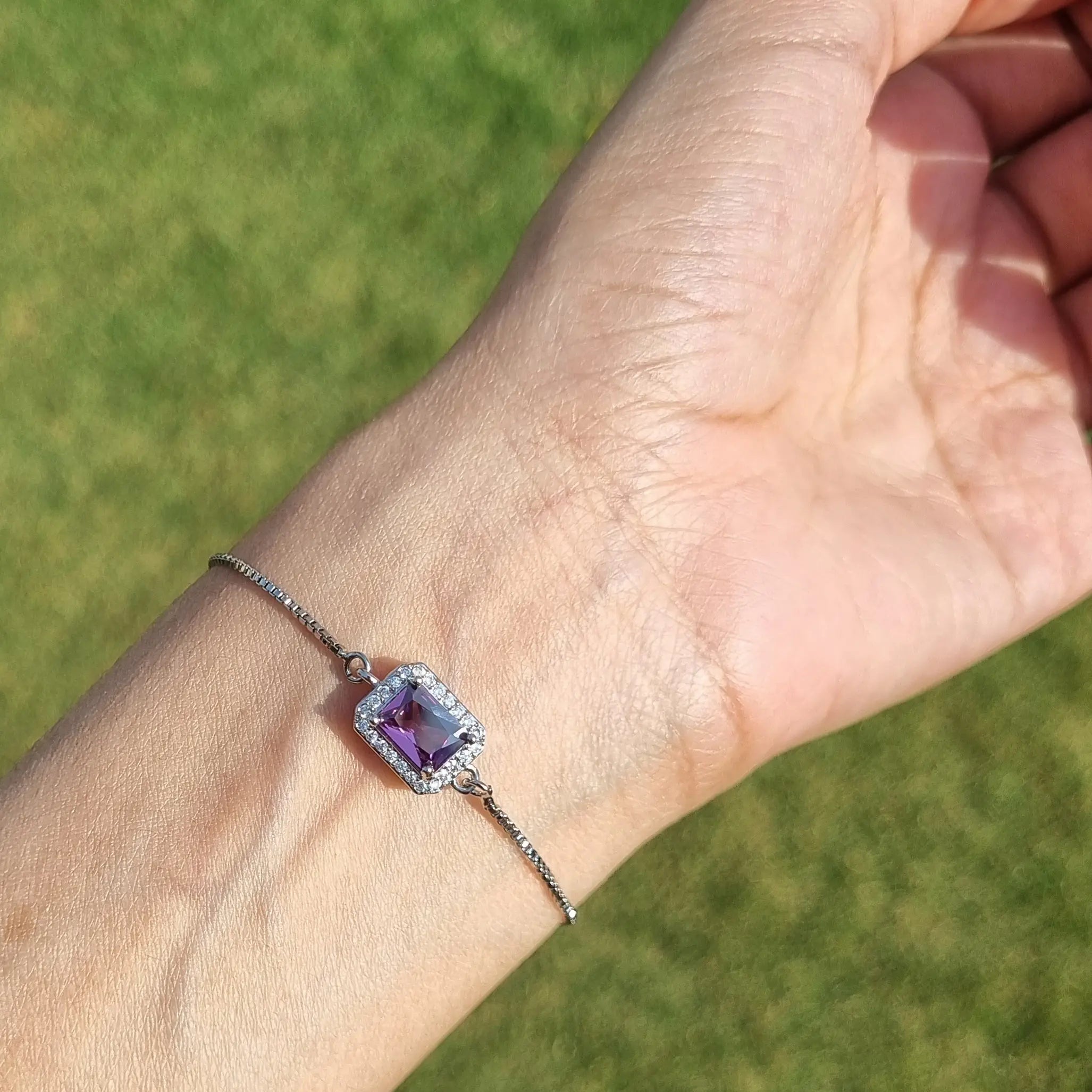 Crystal Aura Wristlet Bracelet [S]B117
