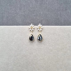 Teardrop Dangle Earrings [S]E518 (GB)