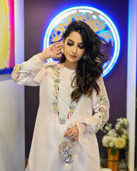 Soft Pink Rawsilk Outfit