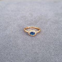 Luminous Oval Ring [S]R1096 (G)