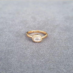 Luminous Oval Ring [S]R1098 (G)