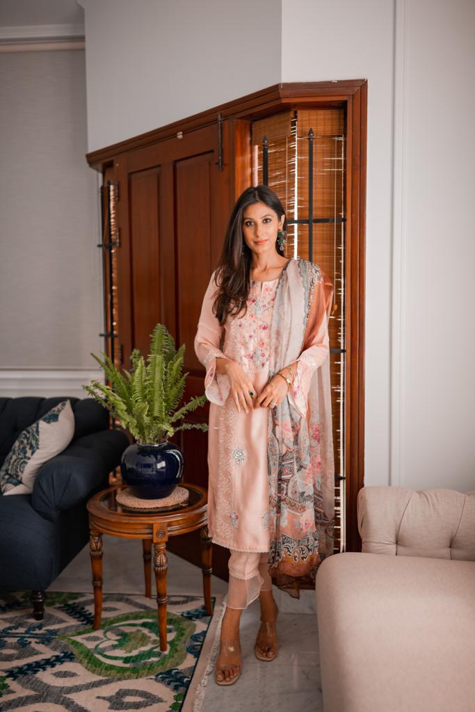 Tea Pink Cotton Silk