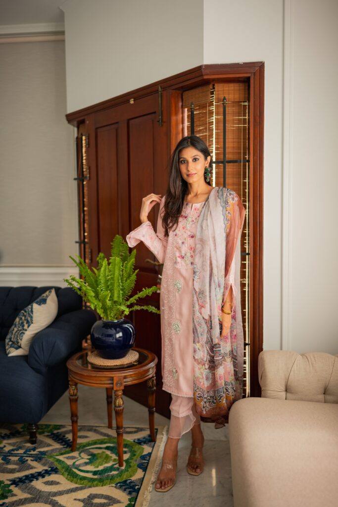 Tea Pink Cotton Silk