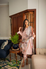 Tea Pink Cotton Silk