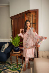 Tea Pink Cotton Silk