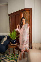 Tea Pink Cotton Silk