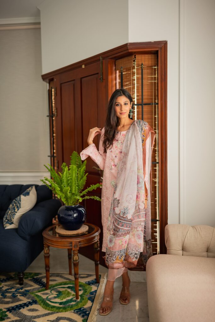 Tea Pink Cotton Silk