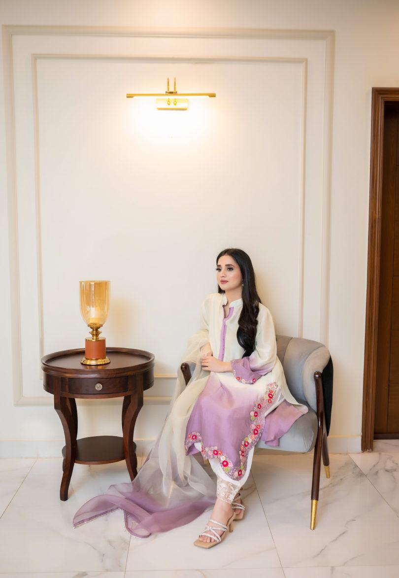 Mint Green and Lilac Outfit