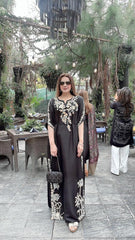 Black kaftan