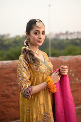 MUSTARD YELLOW ANGARKHA