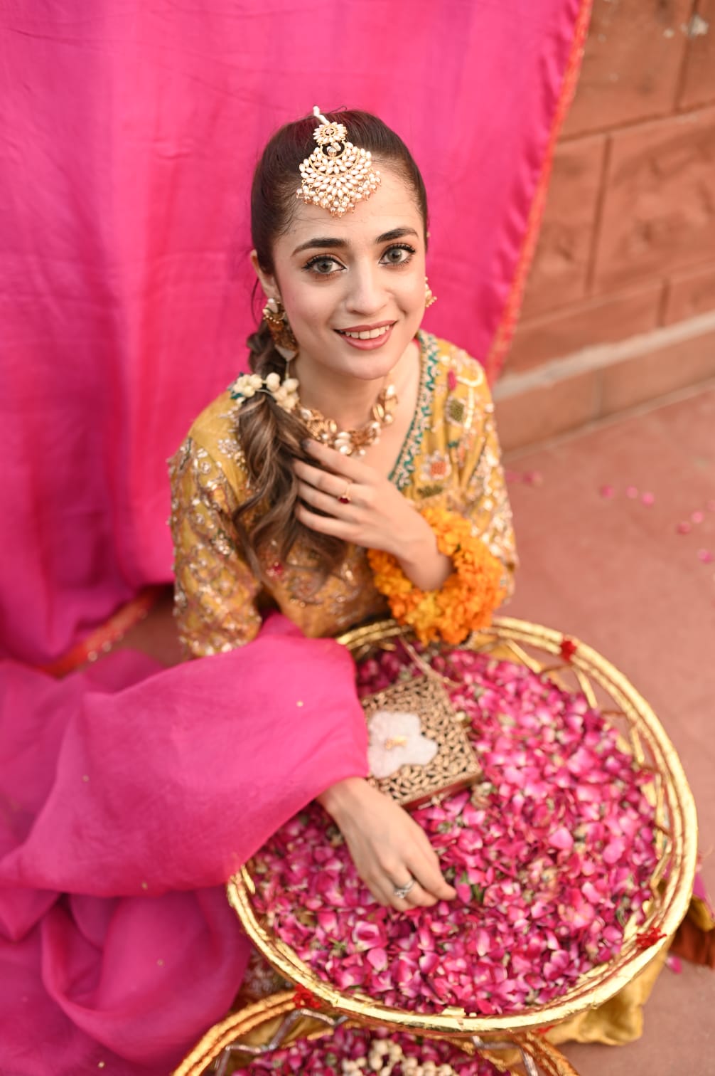 MUSTARD YELLOW ANGARKHA