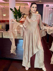 Bronze self-silk drape