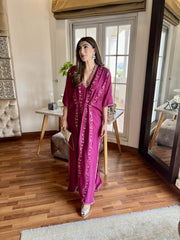 MAGENTA KAFTAN